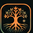 The Mallevar app icon: the tree mark sized for system trays and app stores.